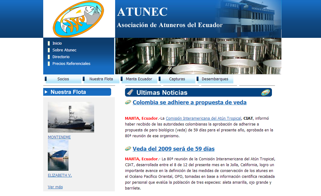 diseño web - atunec